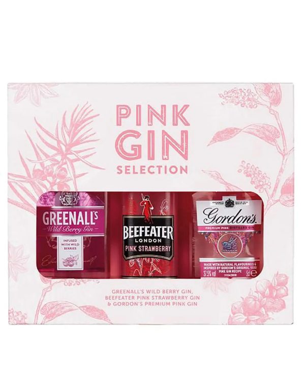 Pink Gin Selection Gift, 5 cl For Cheap