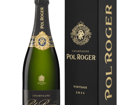 Pol Roger Vintage 2016 Champagne Gift Box, 75 cl Supply