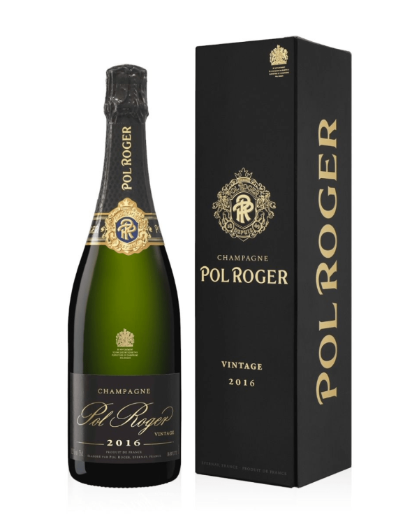 Pol Roger Vintage 2016 Champagne Gift Box, 75 cl Supply