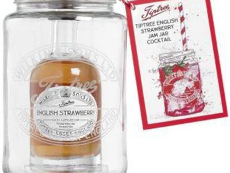 Tiptree English Strawberry Jam Jar Cocktail, 5 cl Online Sale