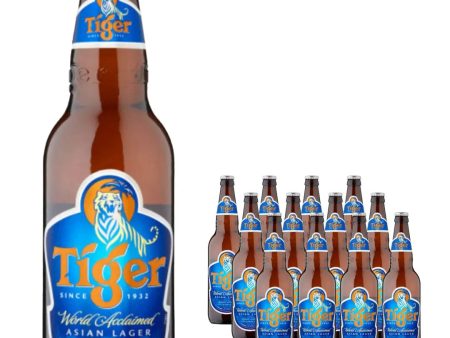 Tiger Premium Lager Beer Multipack, 12 x 640 ml Fashion