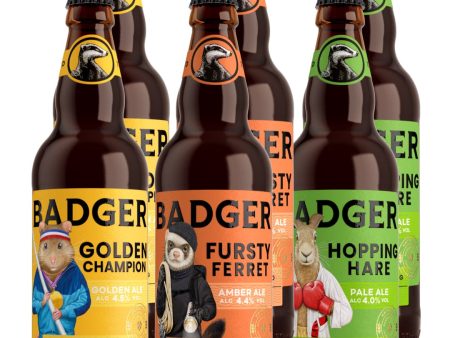 Badger Modern Classics Beer Multipack, 6 x 500 ml Cheap