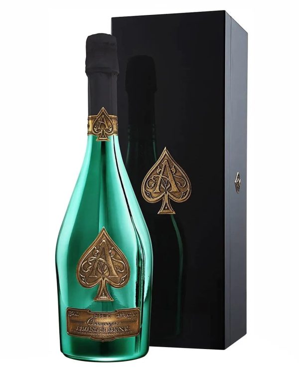 Armand de Brignac Green Ltd Edition Champagne With Gift Box, 75 cl Online now