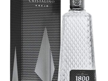 1800 Cristalino Anejo Tequila, 70 cl Online Hot Sale