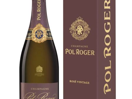 Pol Roger Rosé Vintage 2015 in Gift Box, 75 cl Fashion