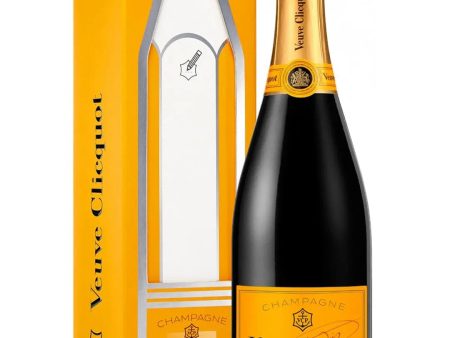 Veuve Clicquot Yellow Label Magnet Message, 75 cl Online now