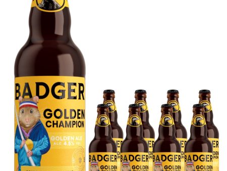 Badger Golden Champion Golden Ale Multipack, 8 x 500 ml Discount