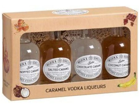 Tiptree Miniature Caramel Vodka Liqueurs Box, 4 x 5 cl Online Hot Sale