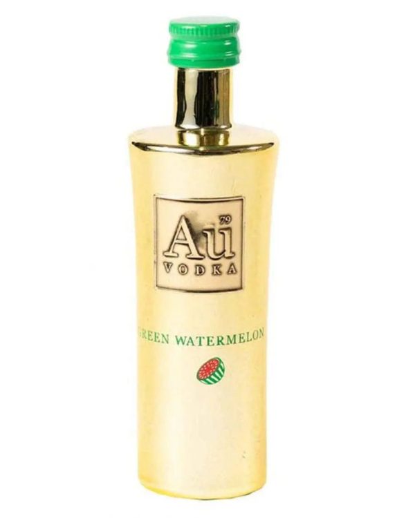 Au Vodka Green Watermelon Miniature, 5 cl Online now