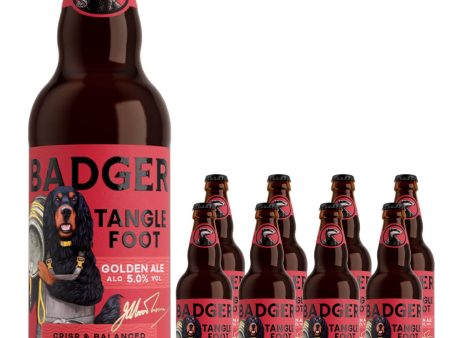 Badger Tangle foot Golden Ale Multipack, 8 x 500 ml on Sale