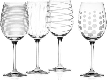 Mikasa Cheers Pack Of 4 Wine Glasses For Discount