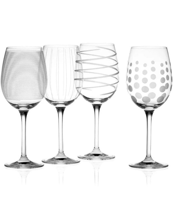 Mikasa Cheers Pack Of 4 Wine Glasses For Discount