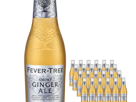 Fever-Tree Smoky Ginger Ale, 24 x 200 ml Online now