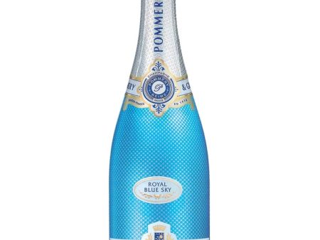 Pommery Royal Sky Blue NV Champagne, 75 cl For Discount