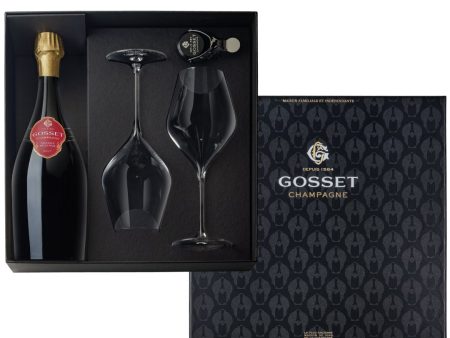 Gosset Grand Reserve Champagne Gift Set, 75 cl Cheap