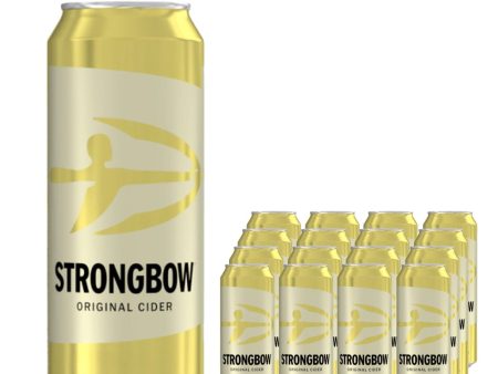 Strongbow Original Cider Pint Can Multipack, 24 x 568 ml For Sale