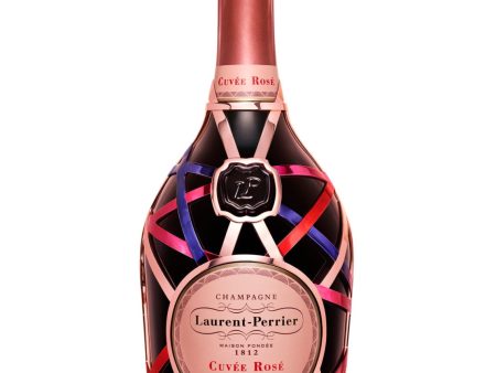 Exclusive Laurent-Perrier Cuvée Rosé Ribbons Champagne Limited Edition, 75 cl Online Hot Sale