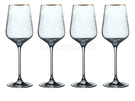 Victoria And Albert Cole White Wine Glass Set Of 4 on Sale