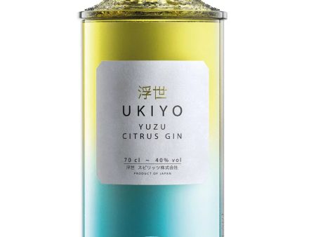 Ukiyo Yuzu Citrus Japanese Gin, 70 cl Online Sale