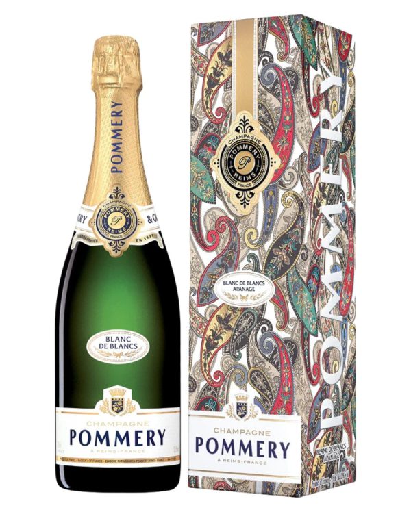 Pommery Apanage Blanc de Blancs Champagne, 75 cl Online Hot Sale