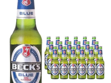 Becks Blue Alcohol Free Beer Bottle Multipack, 24 x 275 ml Supply