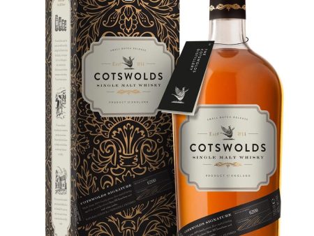 Cotswolds Signature Single Malt Whisky, 70 cl Online Hot Sale