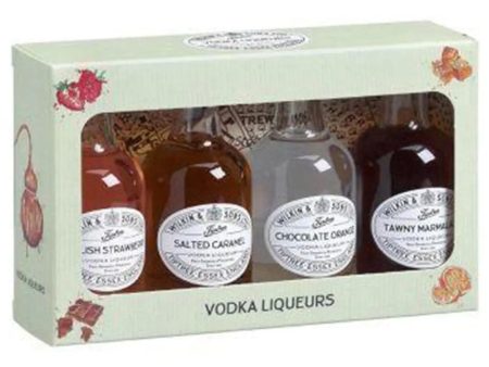 Tiptree Miniature Vodka Liqueurs Box, 4 x 5 cl Online