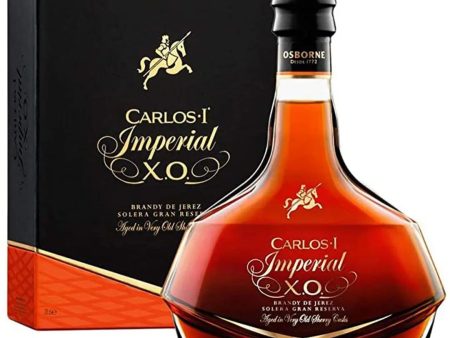 Carlos I Imperial XO Gran Reserva Brandy de Jerez Gift Box, 70 cl Supply