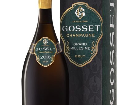 Gosset Grand Millesime Brut 2016 Champagne, 75 cl Hot on Sale