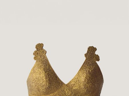 Devangana  Brass Metal Repoussé Sculpture Online Sale