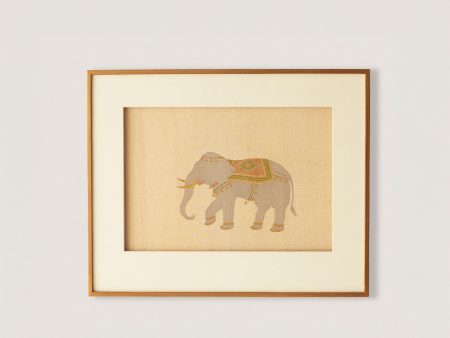 Elephant  Handwoven Textile Wall Art Online Hot Sale