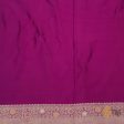 Adah  Magenta-Purple Pure Katan Silk Banarasi Handloom Saree Hot on Sale