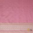 Asha  Dusty Pink Pure Katan Silk Banarasi Handloom Saree Cheap